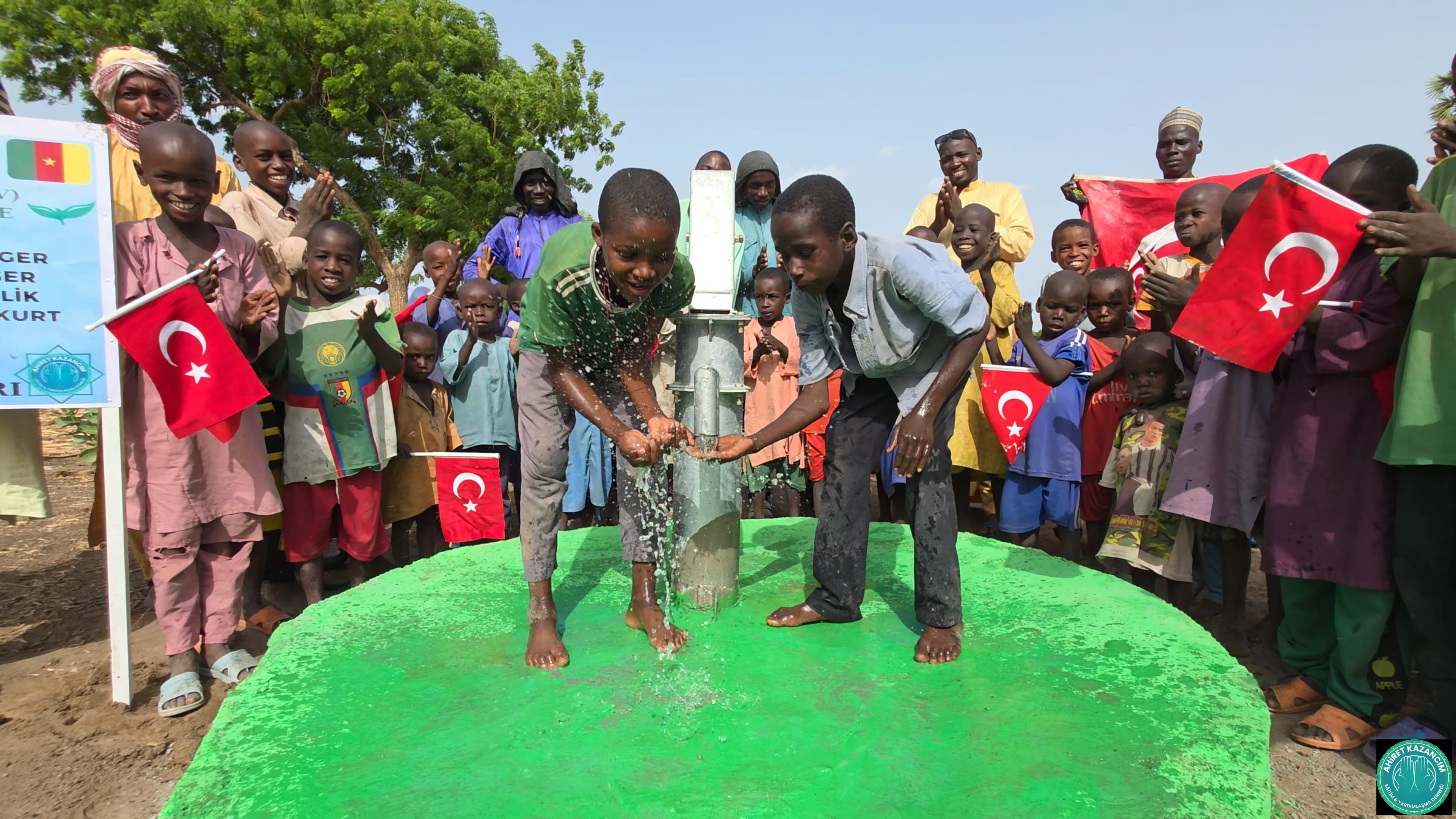 Ahiret Kazancım Derneği, Kamerun’da 400. Su Kuyusunu Açtık
